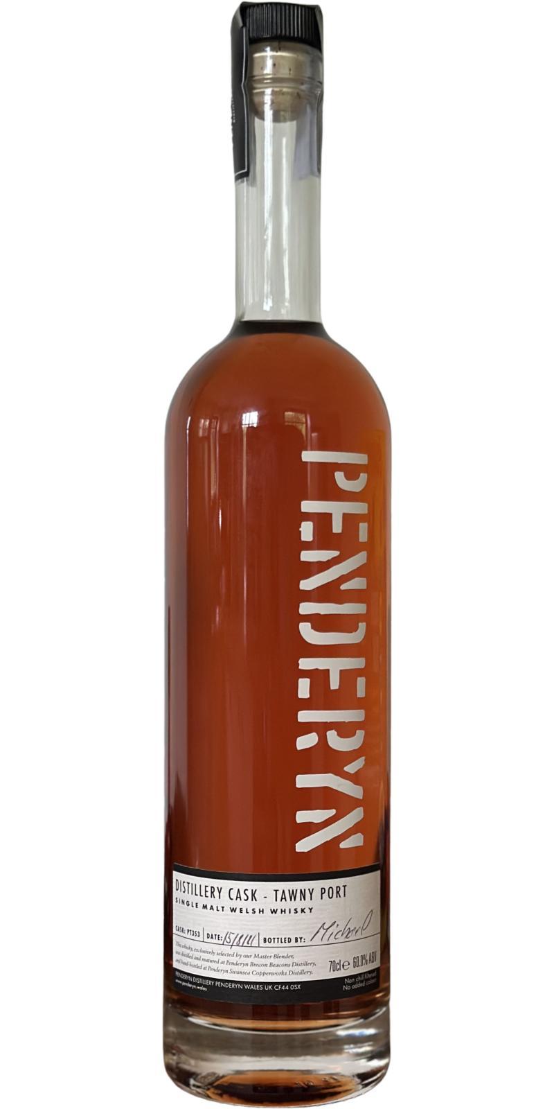 Penderyn 2018  Hand bottled at the distillery