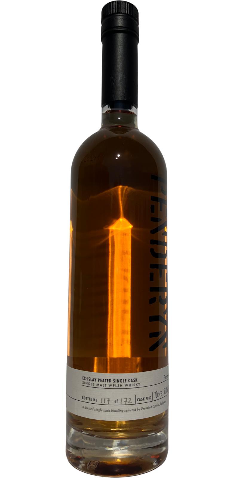 Penderyn Peated  Single Cask