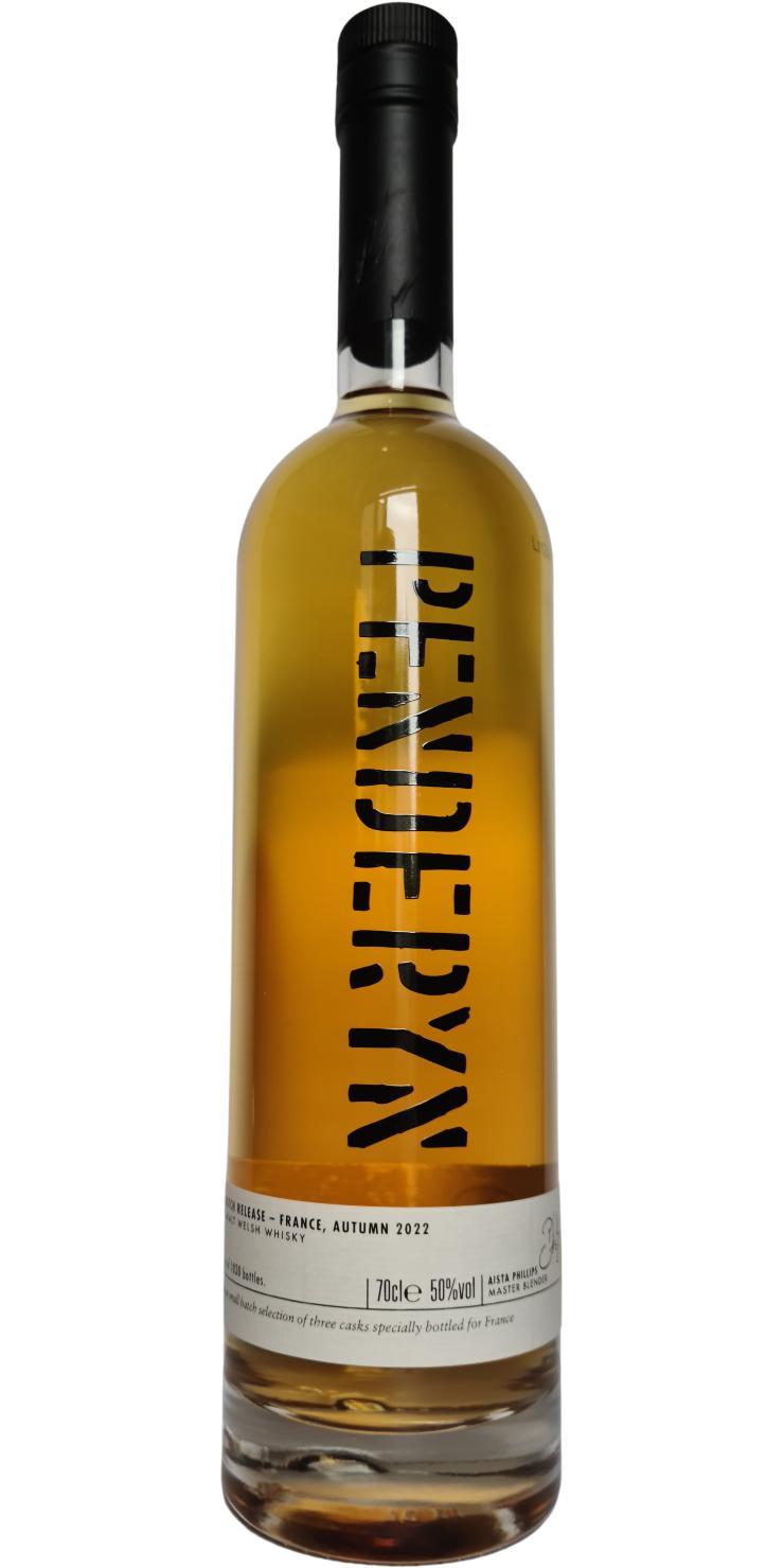 Penderyn Small Batch Release  France autumn 2022
