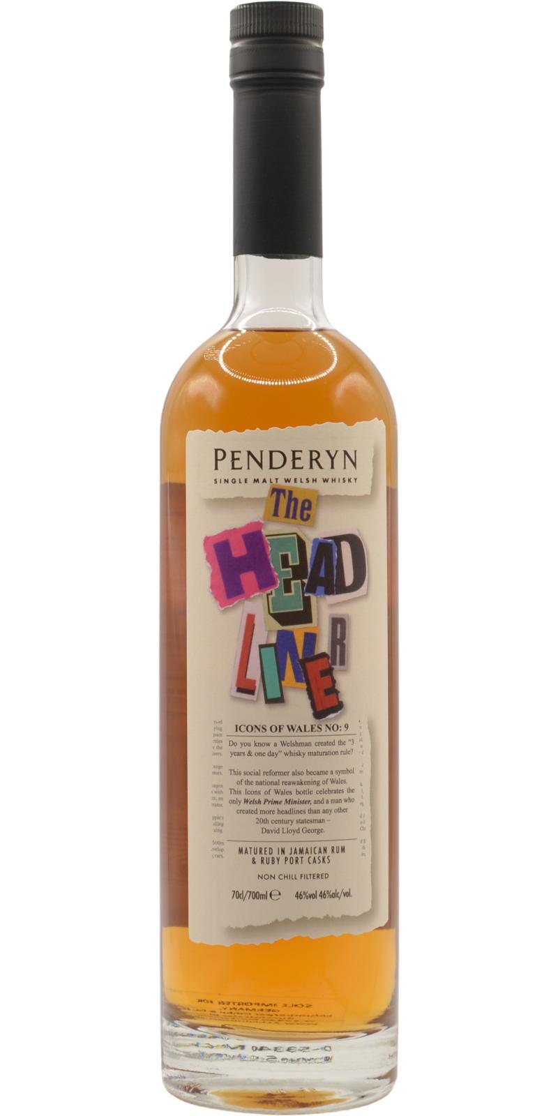 Penderyn The Headliner      Icons of Wales - Release No.9/50