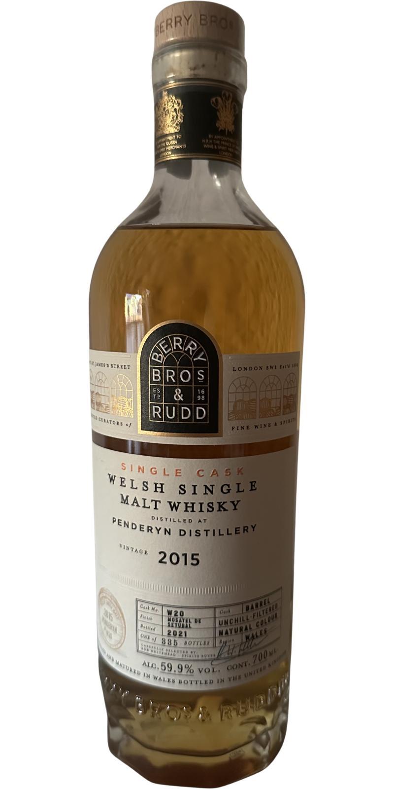 Penderyn 2015 BR  Single Cask