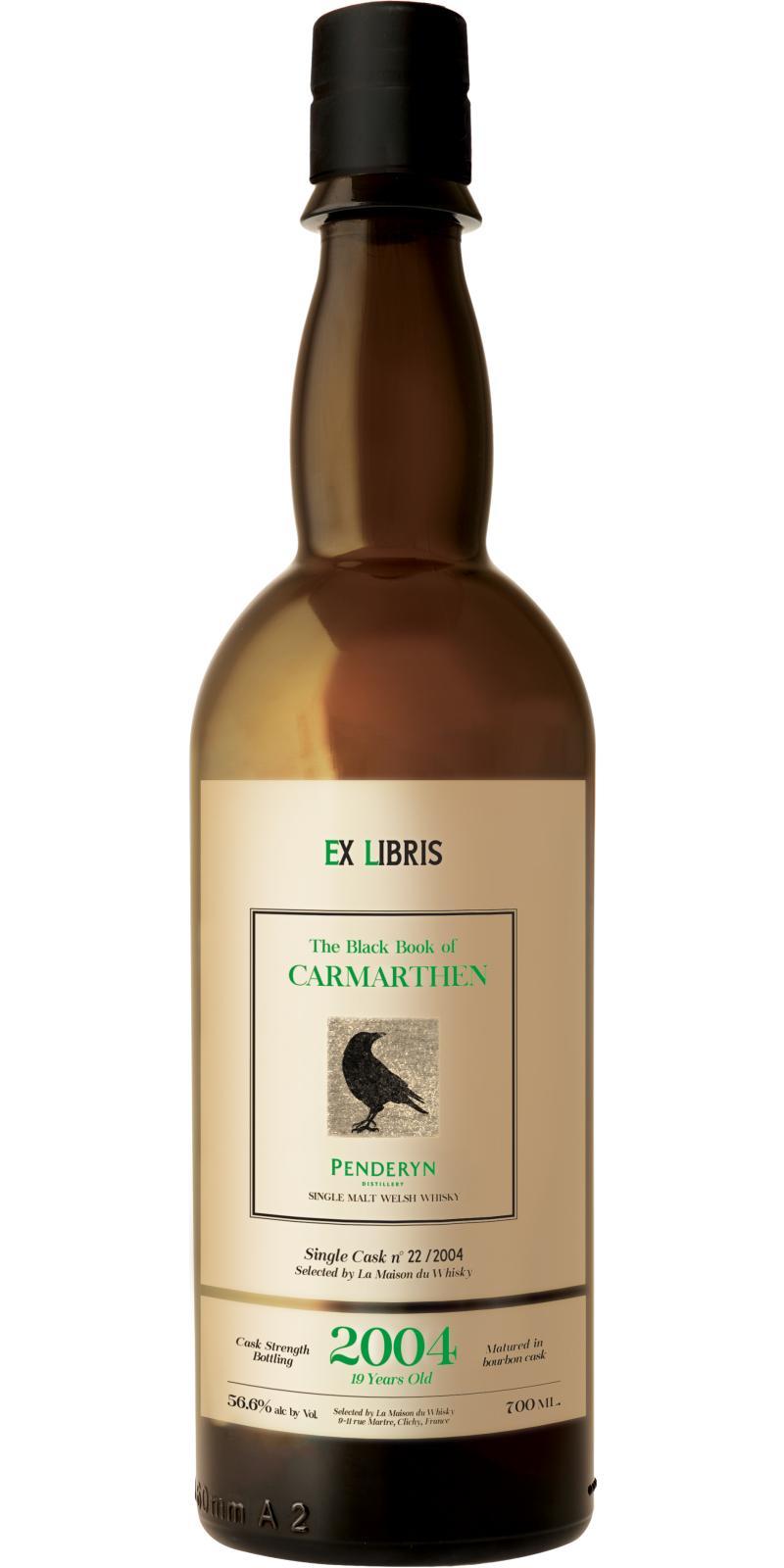 Penderyn 2004 LMDW  Ex Libris