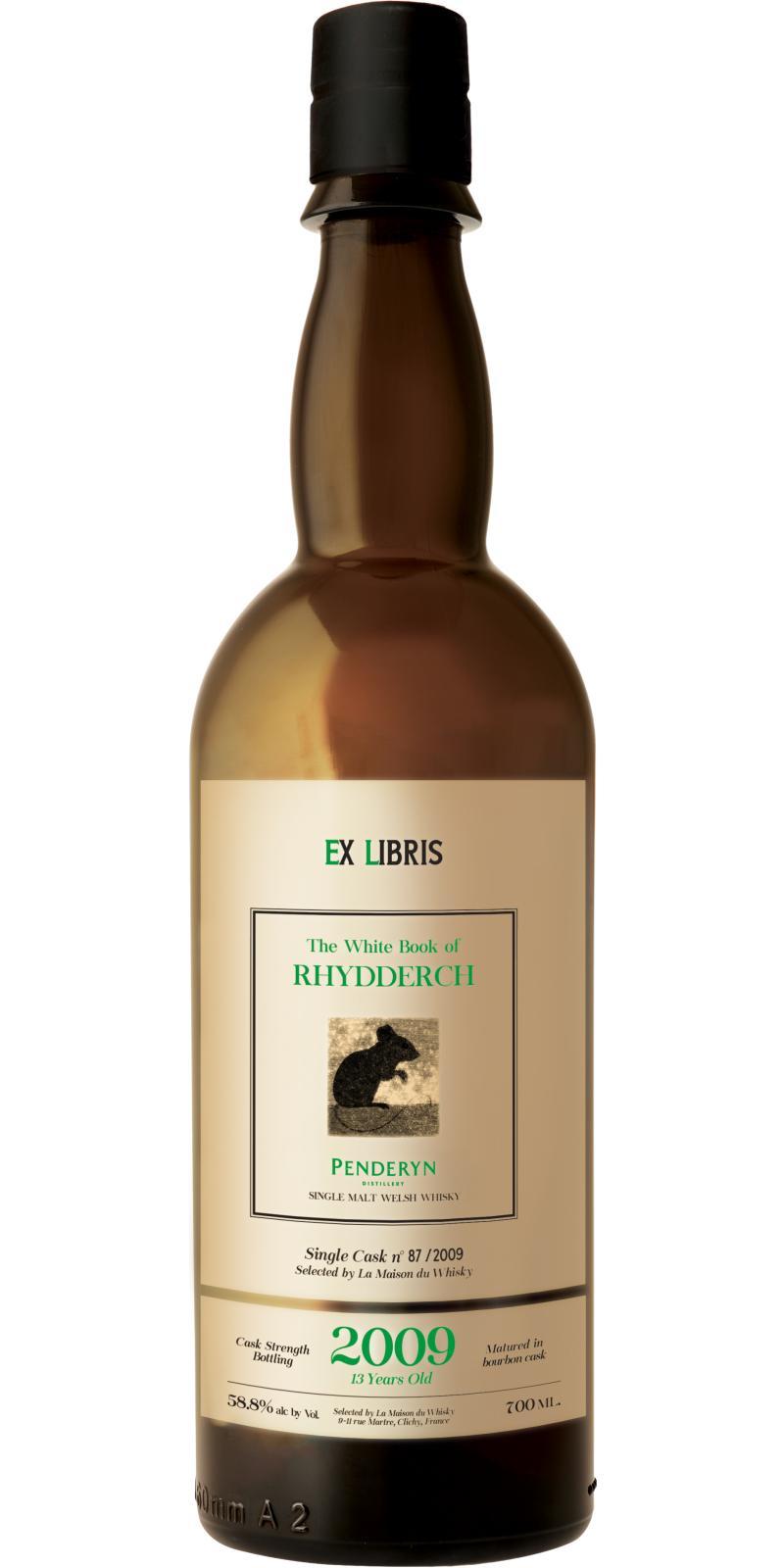 Penderyn 2009 LMDW  Ex Libris