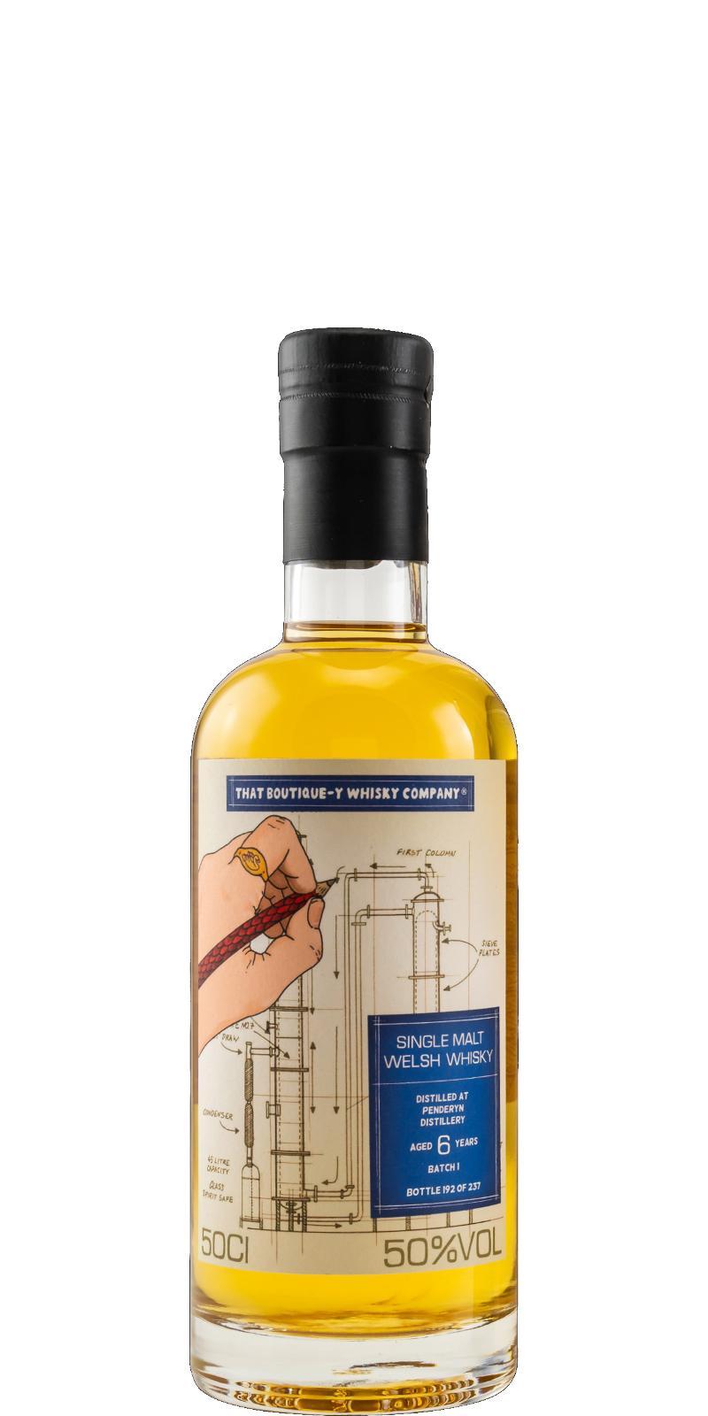 Penderyn Batch 1 TBWC  Single Malt Welsh Whisky