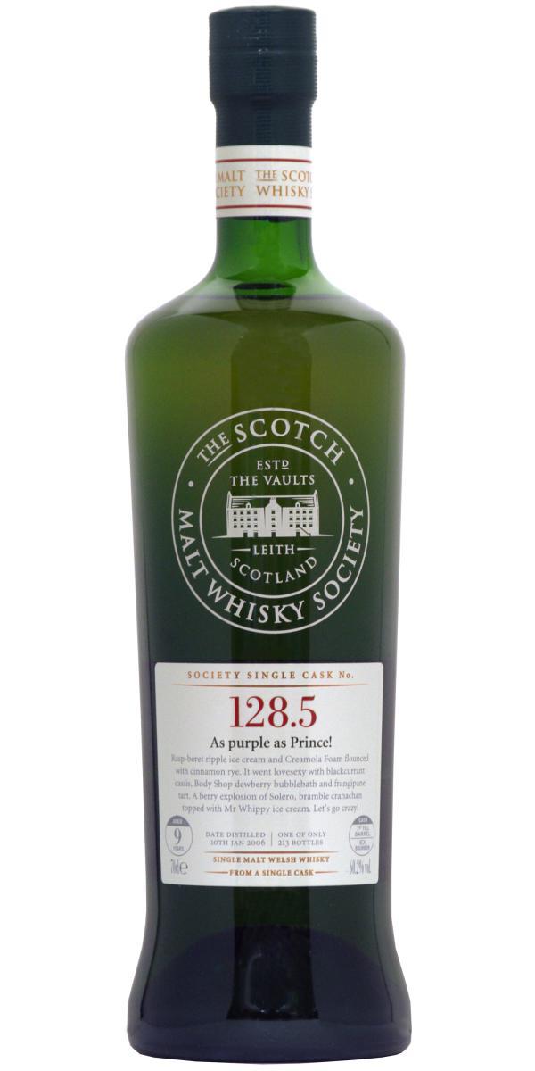 Penderyn 2006 SMWS 128.5  As purple as Prince!