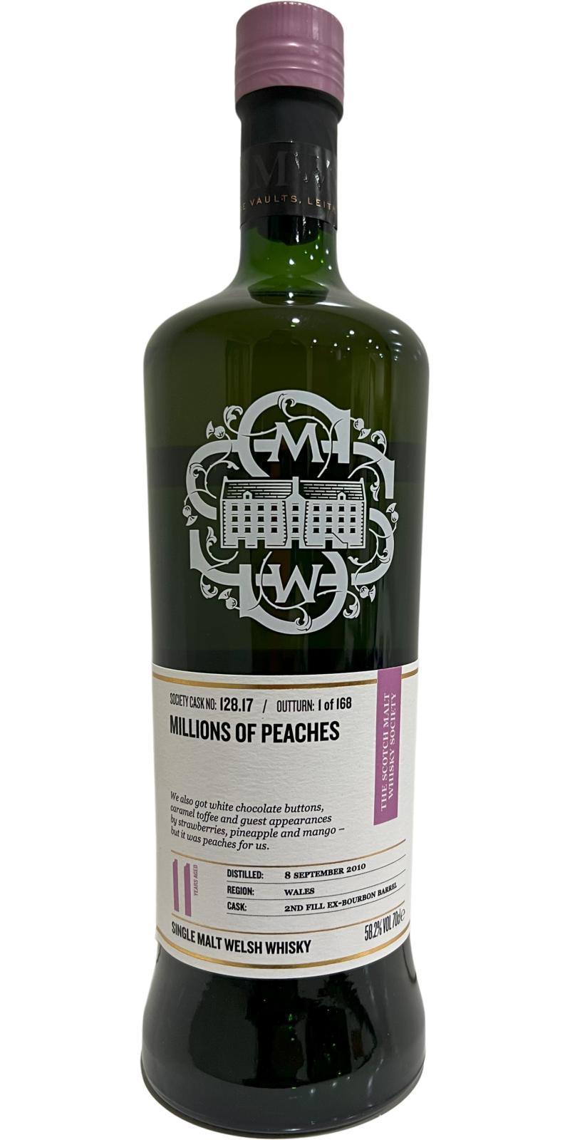 Penderyn 2010 SMWS 128.17  Millions of peaches