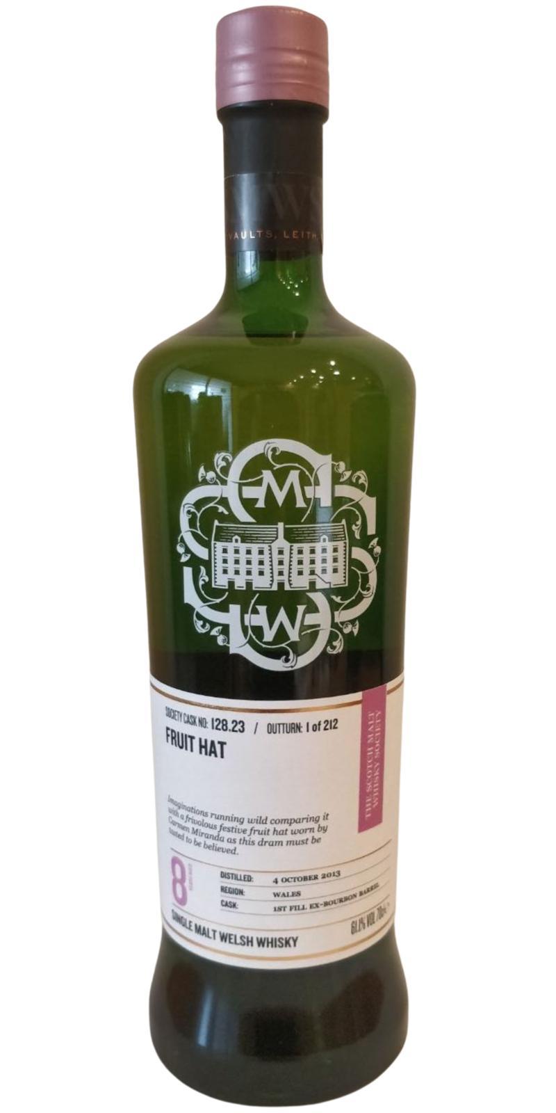 Penderyn 2013 SMWS 128.23  Fruit hat
