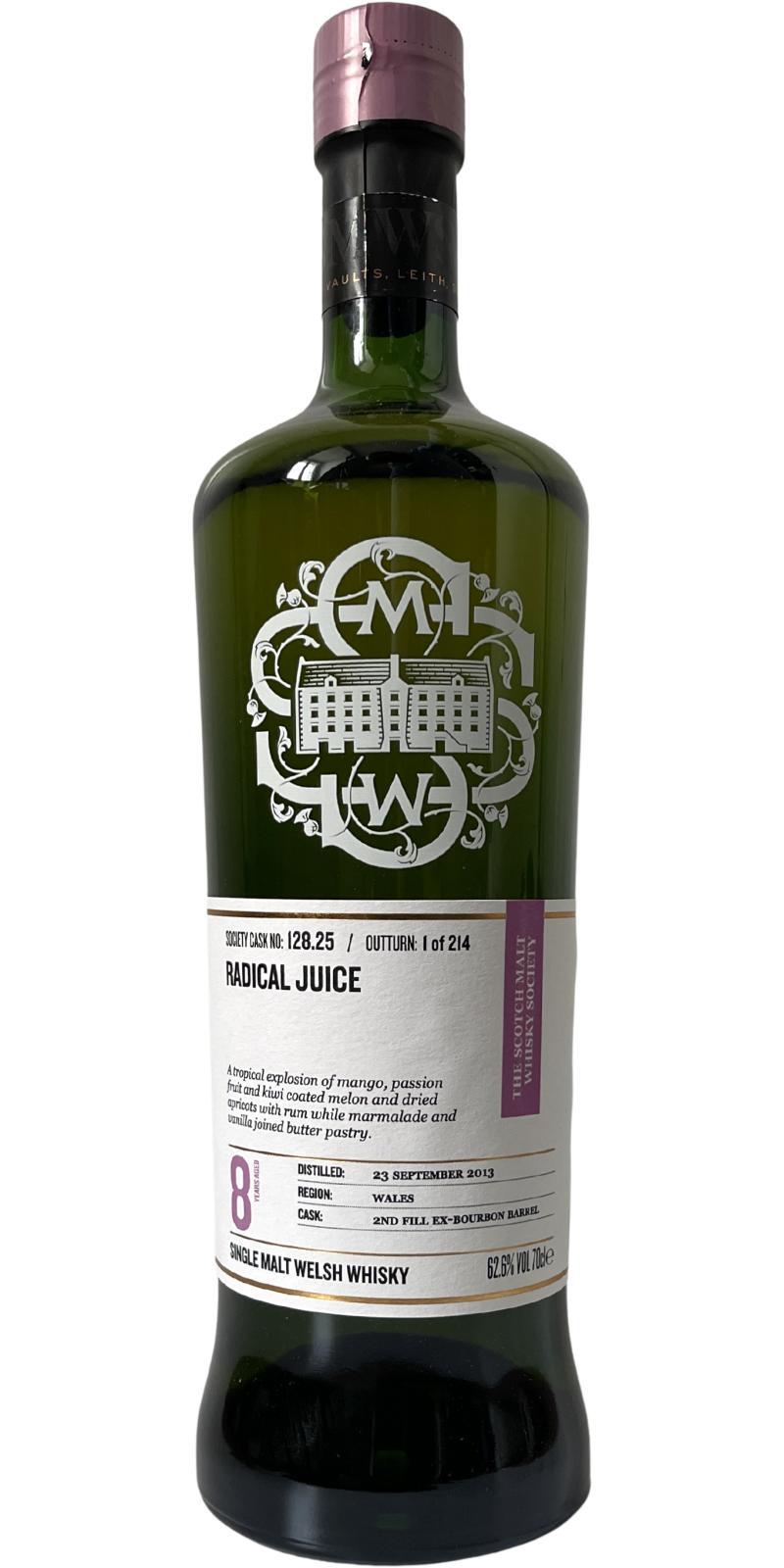 Penderyn 2013 SMWS 128.25  Radical juice