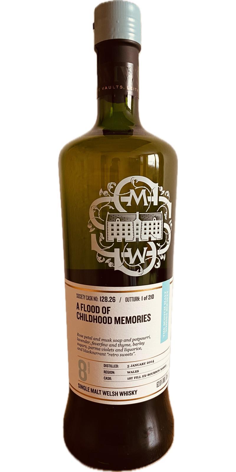 Penderyn 2014 SMWS 128.26  A flood of childhood memories