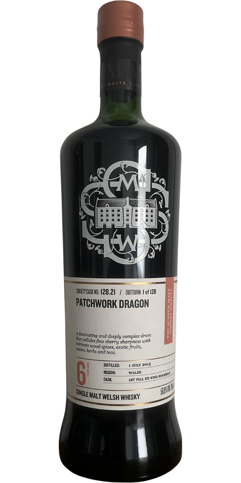 Penderyn 2015 SMWS 128.21  Patchwork dragon