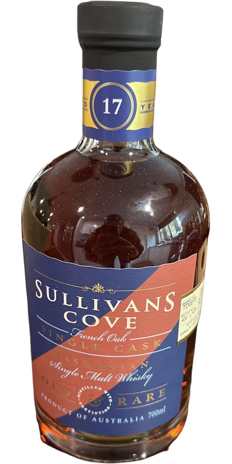 Sullivans Cove 17-year-old  Old & Rare