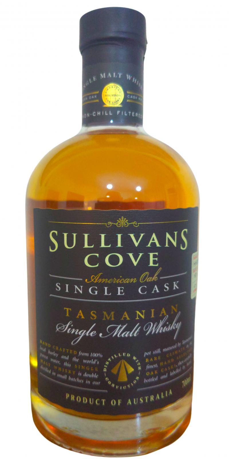 Sullivans Cove 1999  American Oak - Single Cask