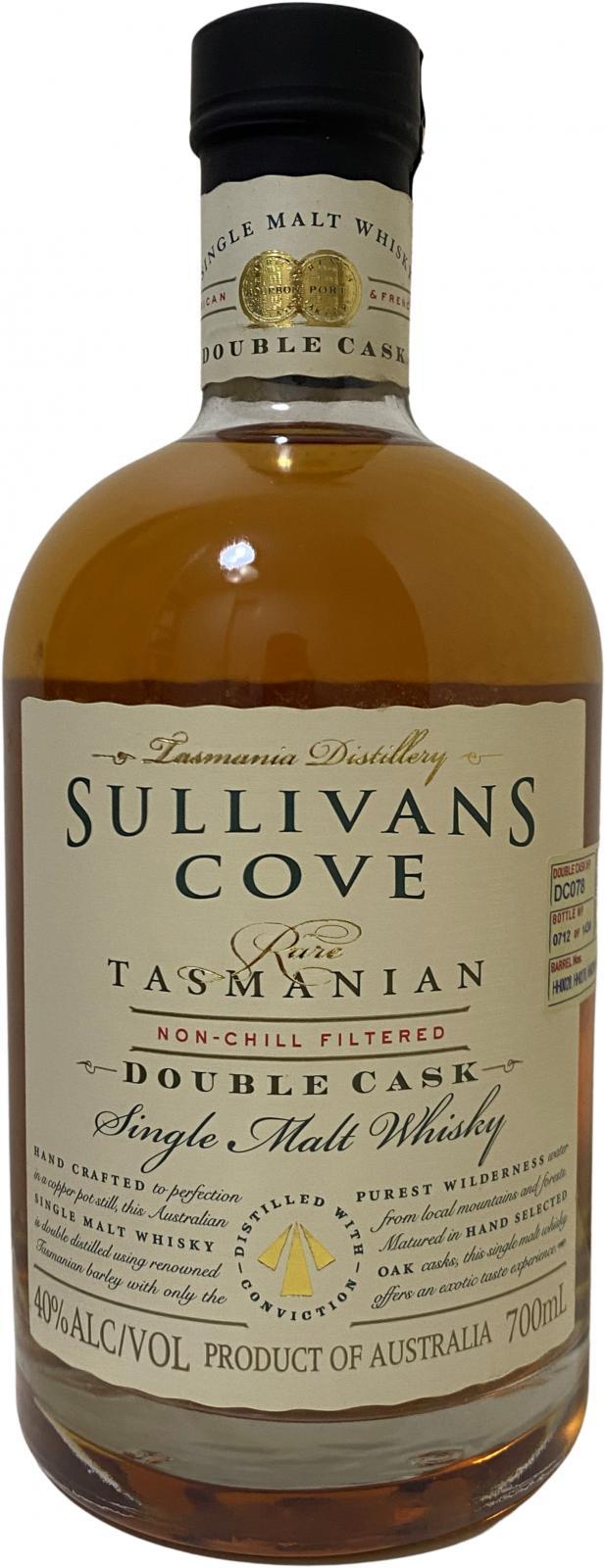 Sullivans Cove 2000  Double Cask