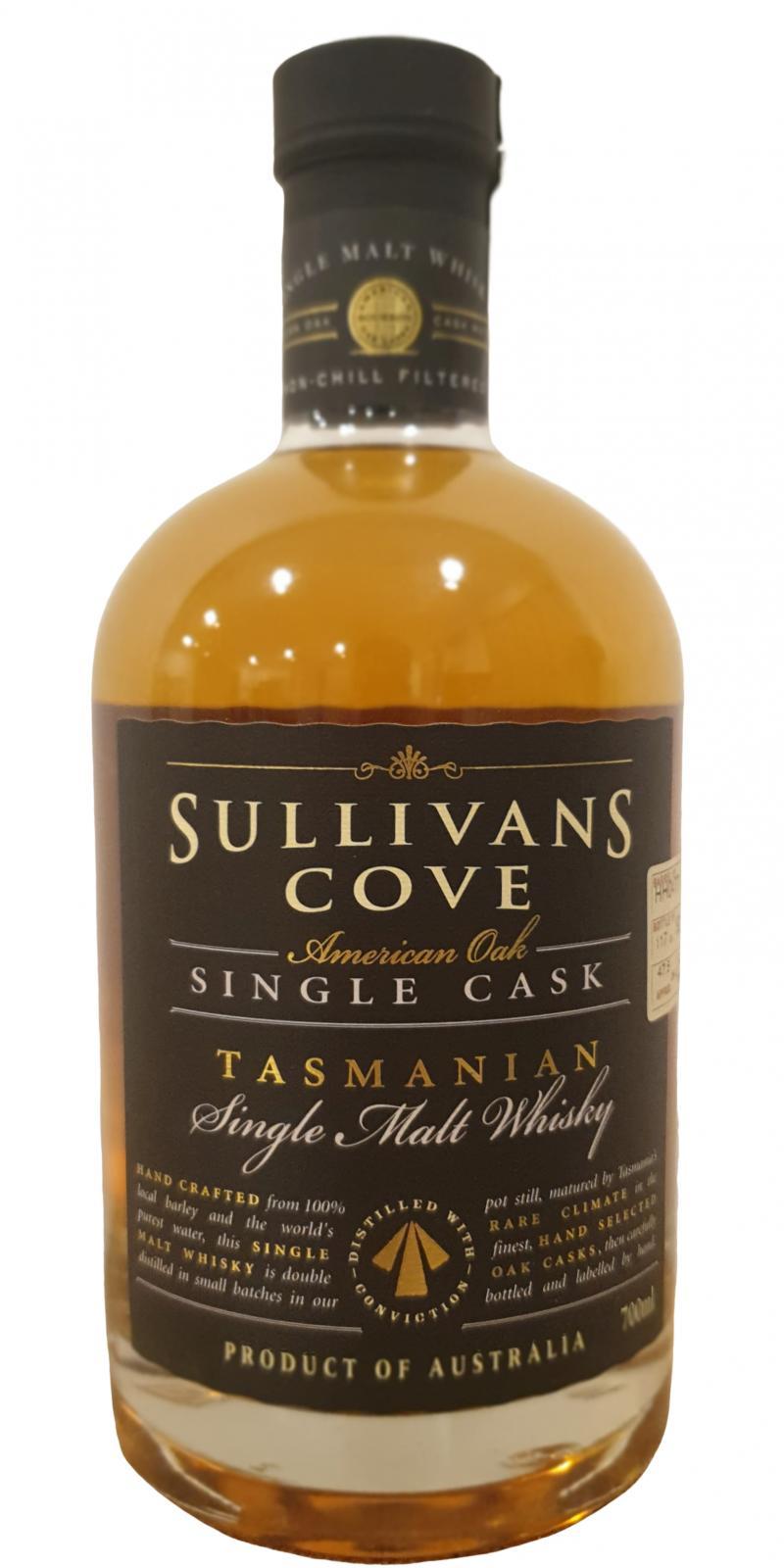 Sullivans Cove 2000  American Oak Cask Matured