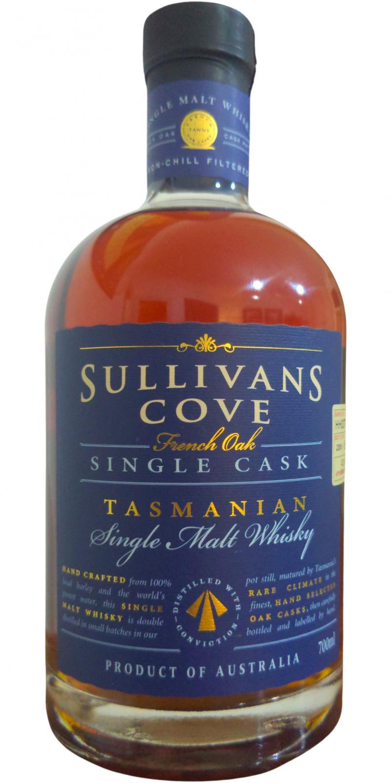 Sullivans Cove 2000  French Oak Cask Matured