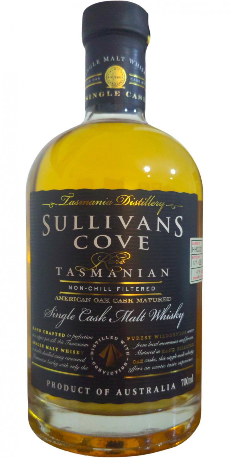 Sullivans Cove 2000  American Oak Cask Matured