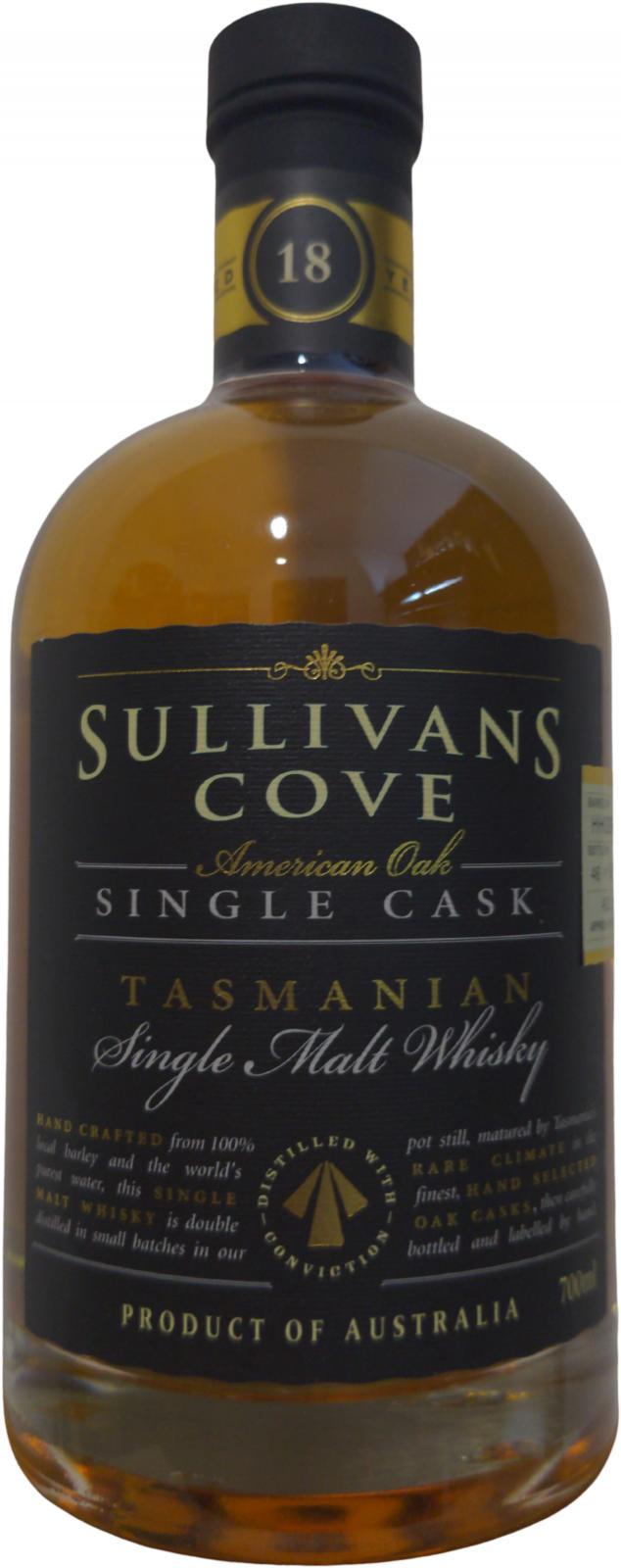 Sullivans Cove 2000  American Oak - Single Cask