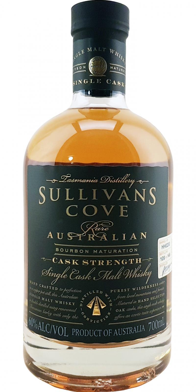 Sullivans Cove 2000  Bourbon Cask Maturation