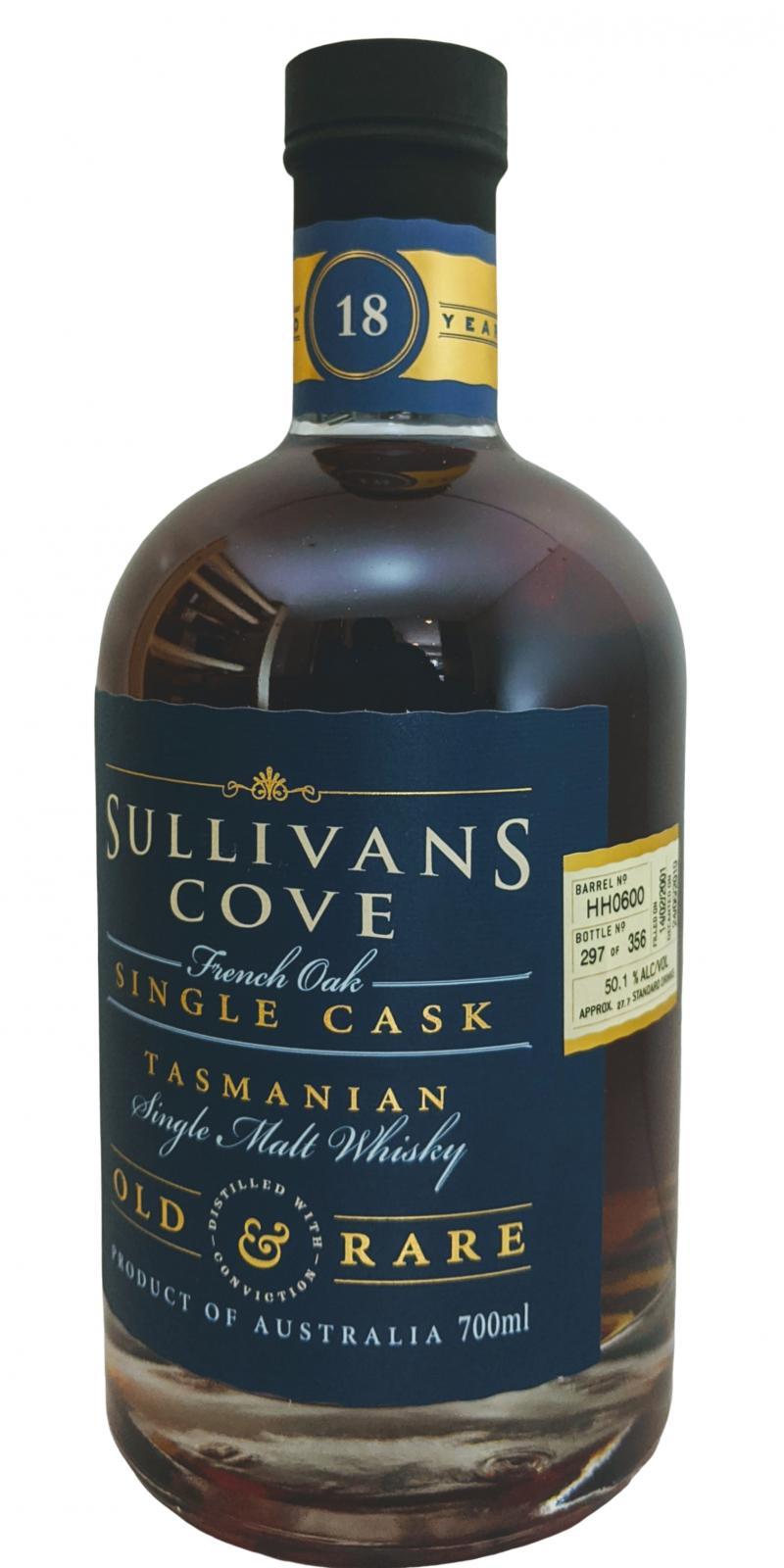 Sullivans Cove 2001  Old & Rare