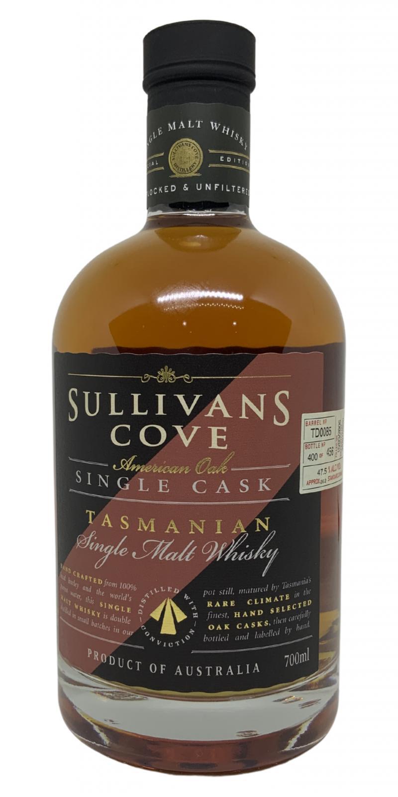 Sullivans Cove 2006   American Oak - Single Cask