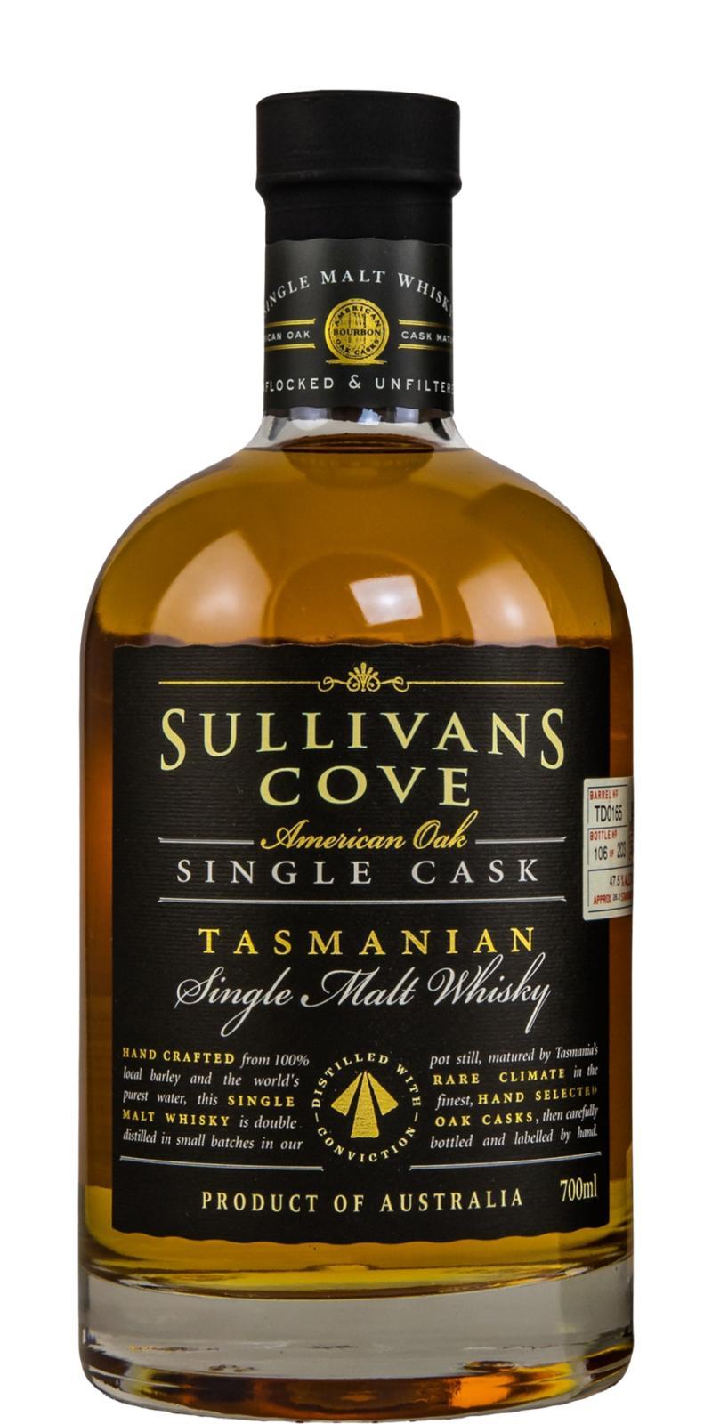 Sullivans Cove 2006  American Oak - Single Cask