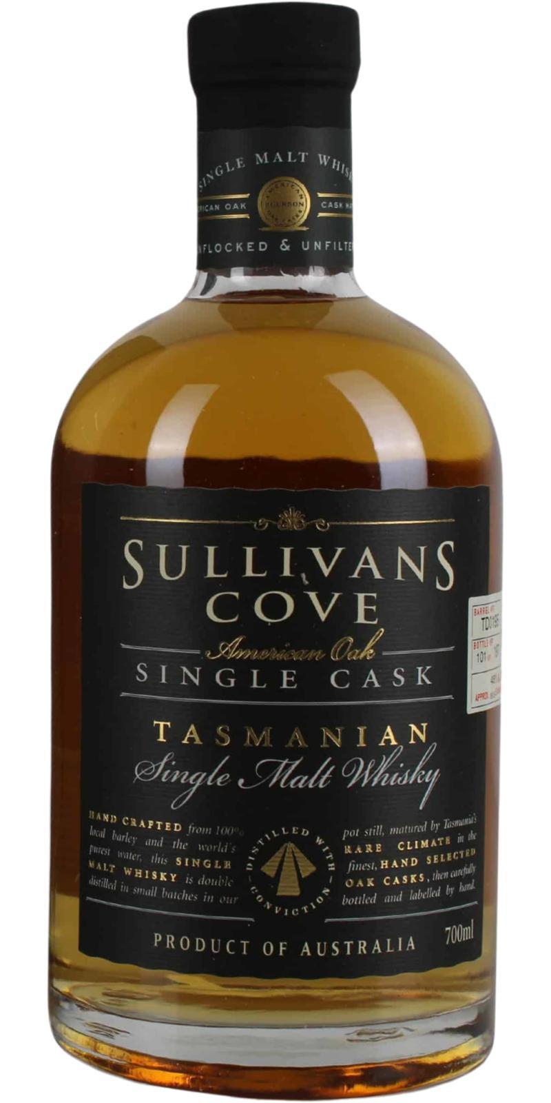 Sullivans Cove 2007  American Oak - Single Cask