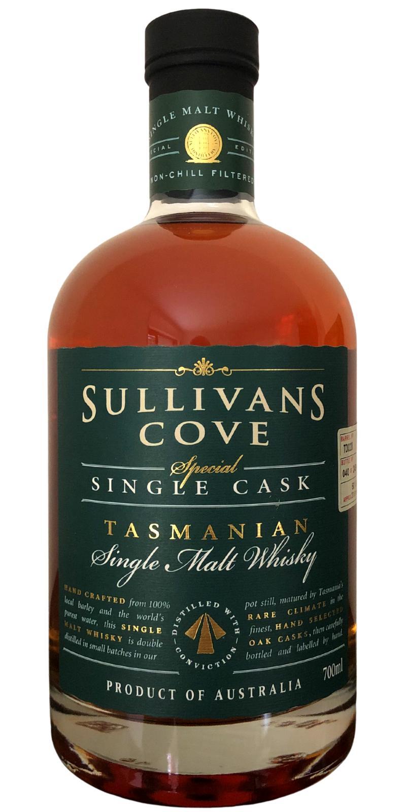 Sullivans Cove 2007  Special Single Cask