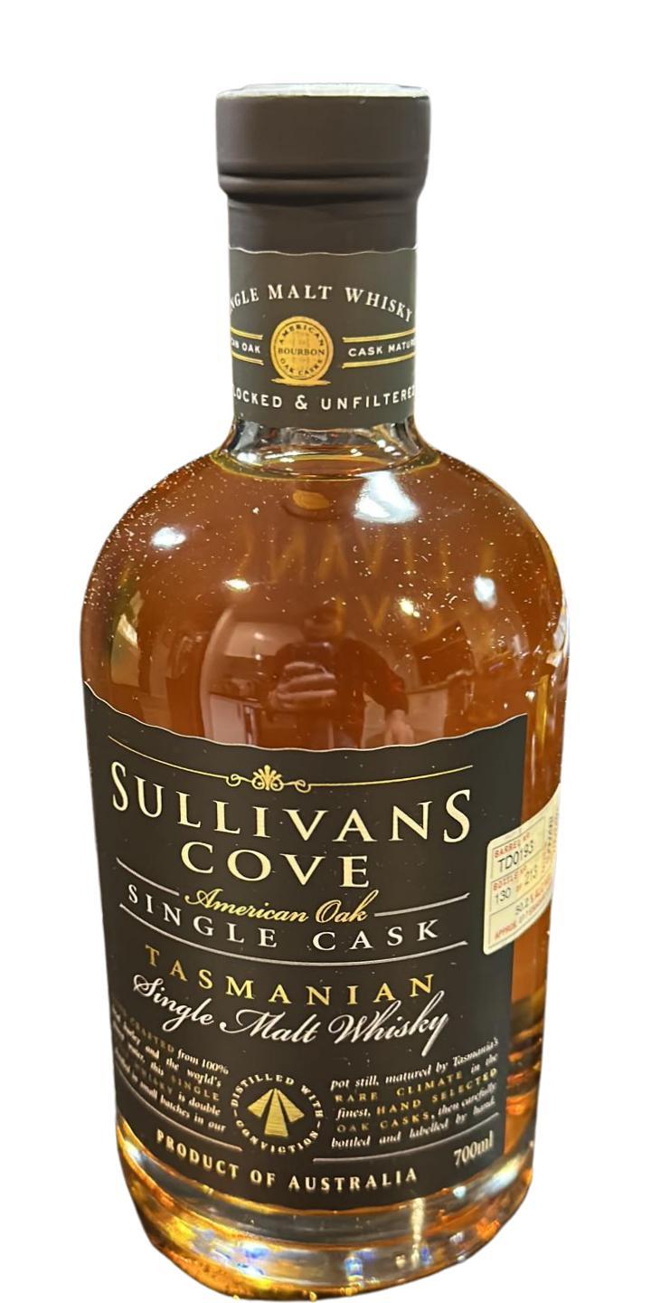 Sullivans Cove 2007  American Oak - Single Cask