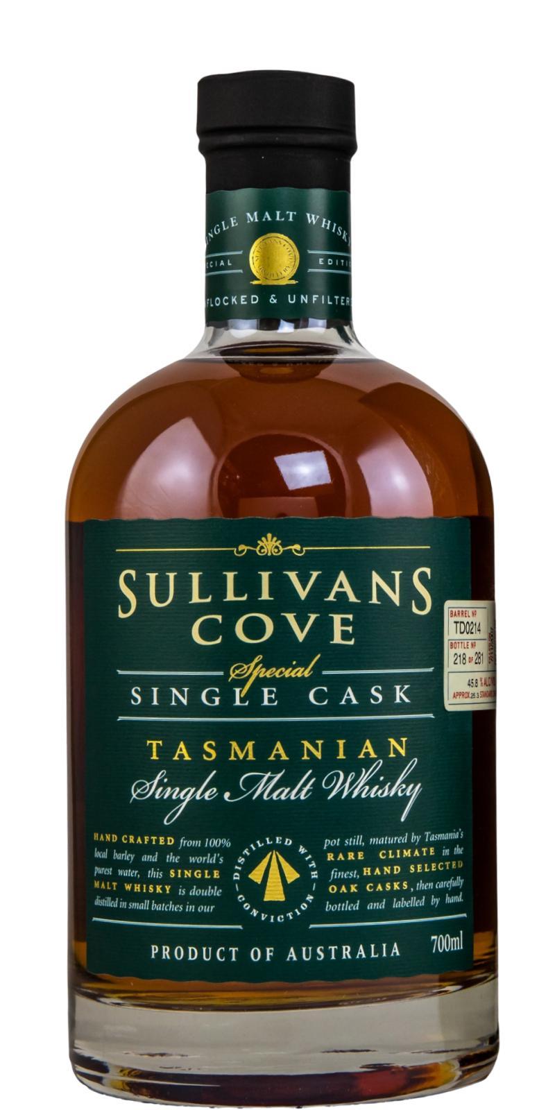 Sullivans Cove 2007  Special Single Cask