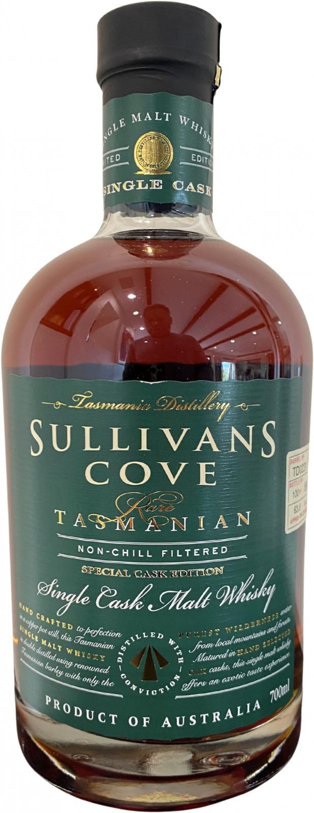 Sullivans Cove 2007  Special Cask Edition
