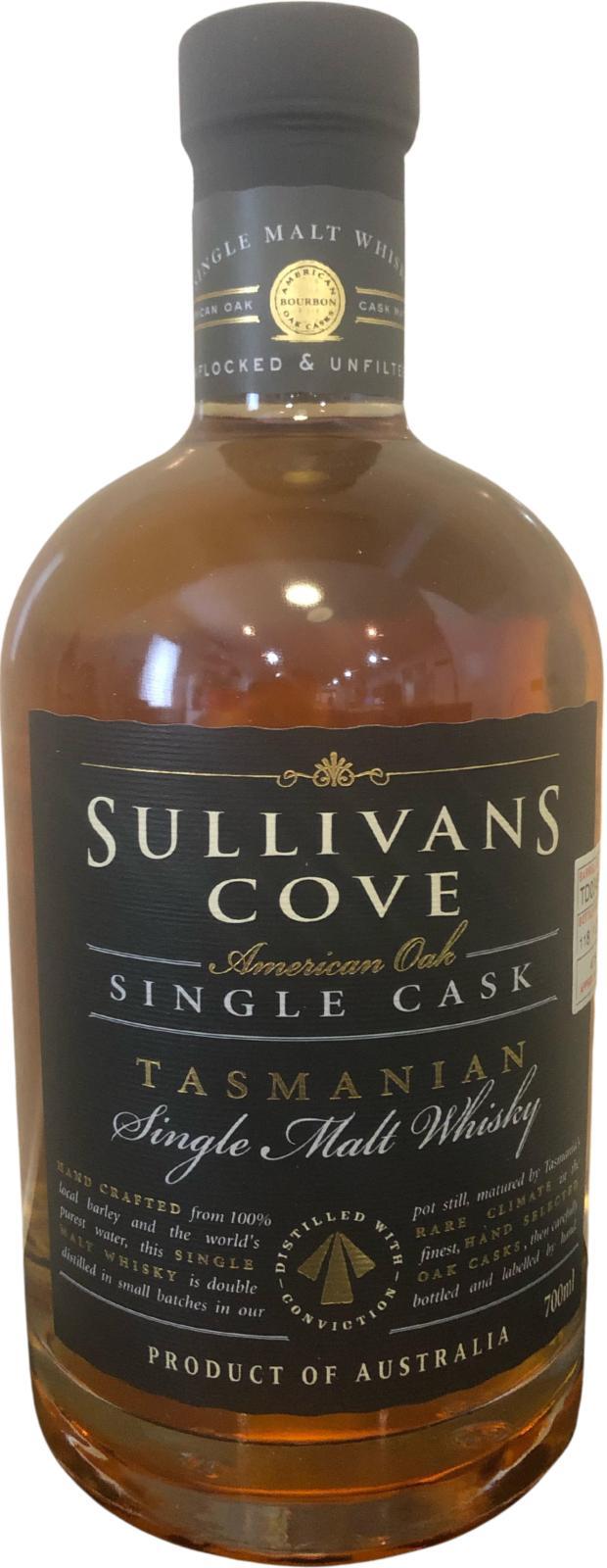 Sullivans Cove 2008  Single Cask