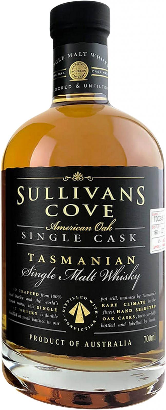 Sullivans Cove 2008  Single Cask