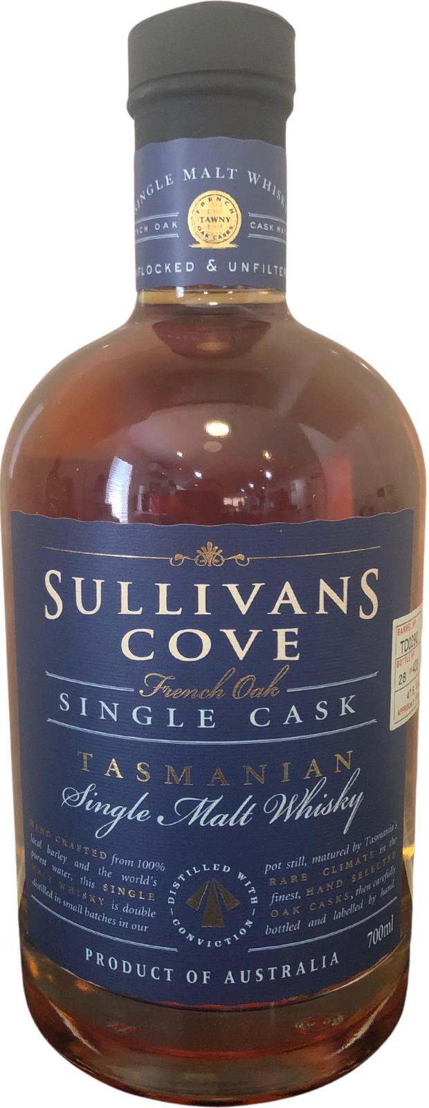 Sullivans Cove 2008  Single Cask
