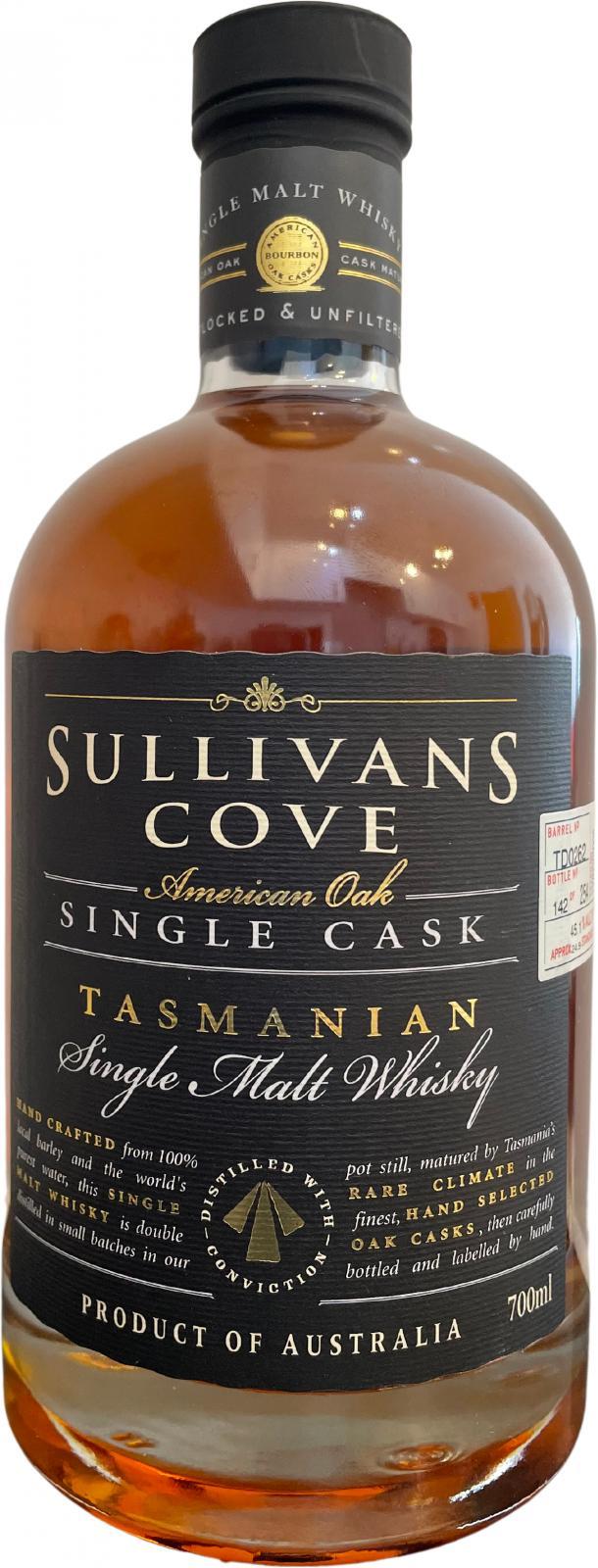 Sullivans Cove 2008  Single Cask