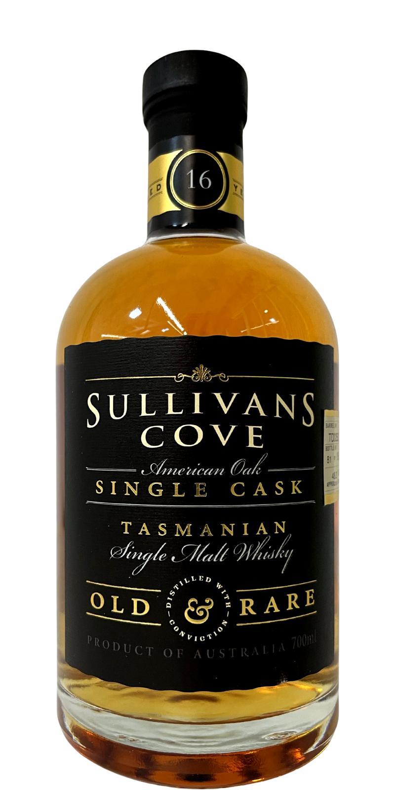 Sullivans Cove 2008  Old & Rare