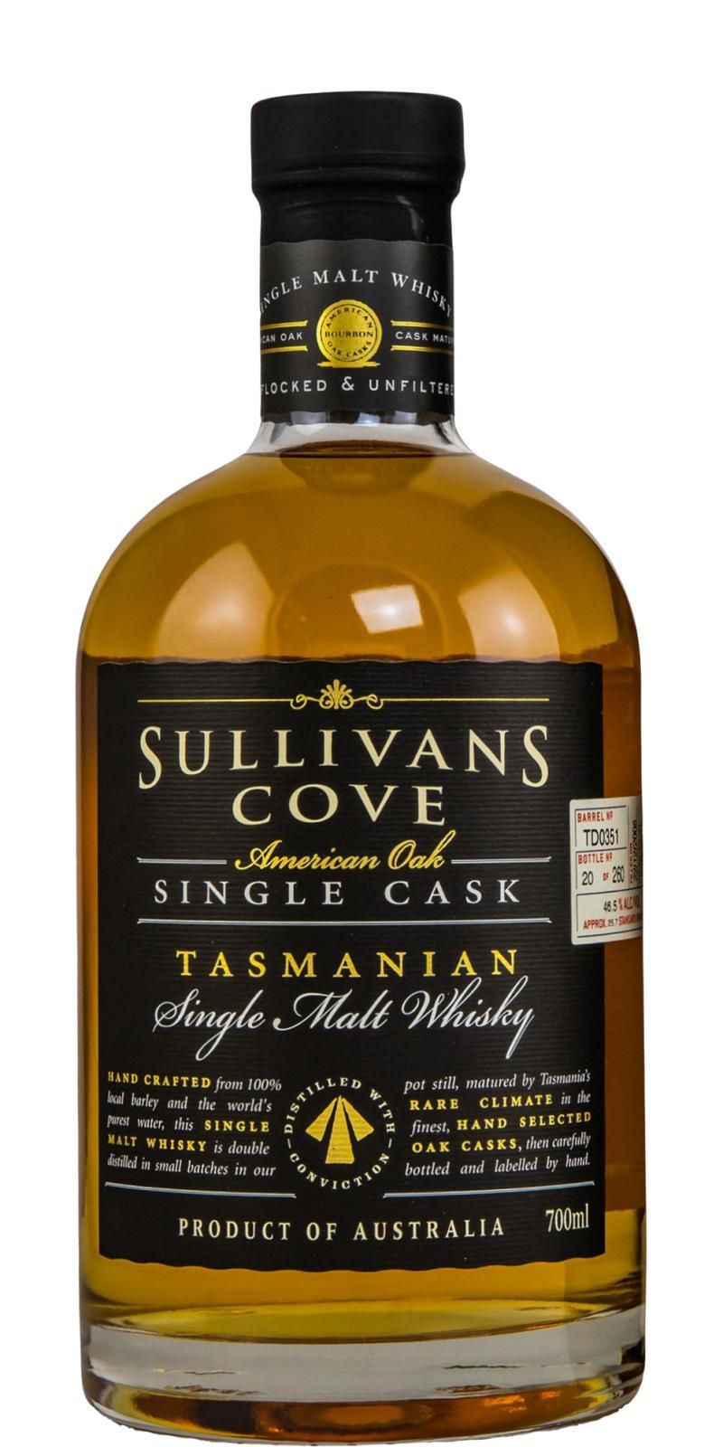 Sullivans Cove 2008  Single Cask