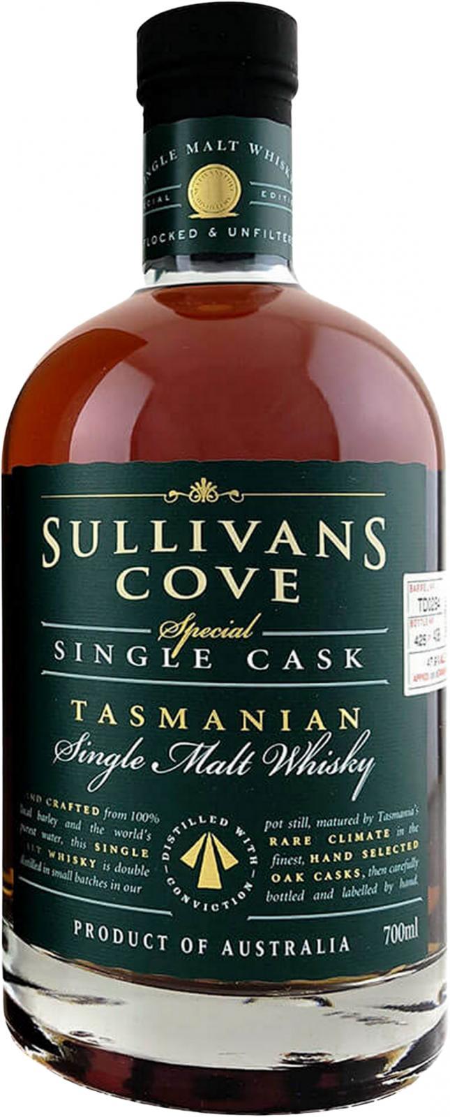 Sullivans Cove 2008  Special Single Cask