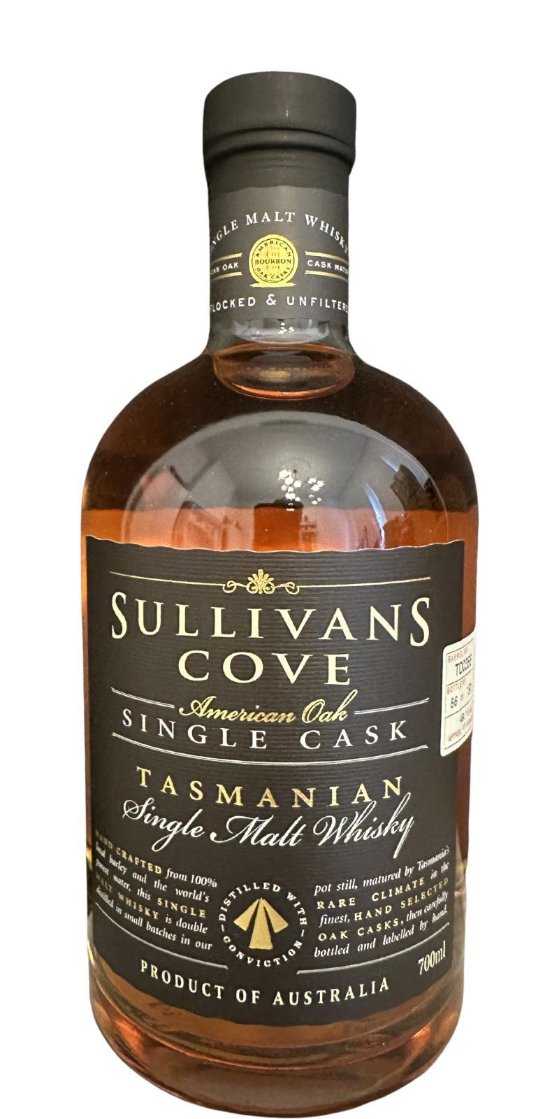 Sullivans Cove 2009  American Oak
