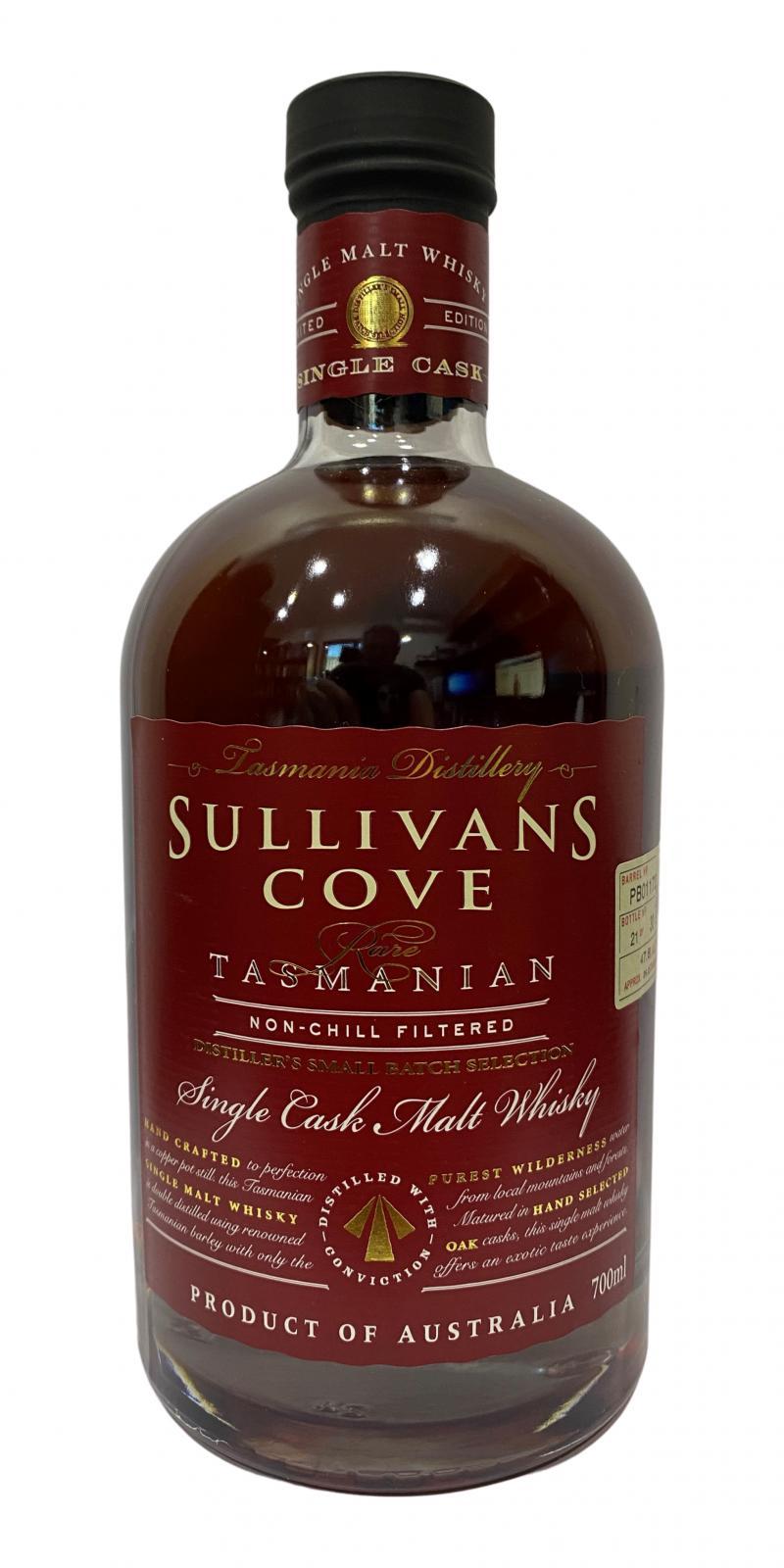 Sullivans Cove 2016  Distillers Small Batch Selection