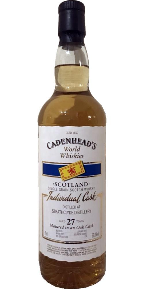 Strathclyde 1989 CA  World Whiskies - Individual Cask
