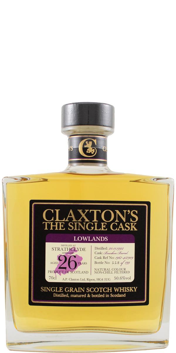 Strathclyde 1992 Cl  The Single Cask