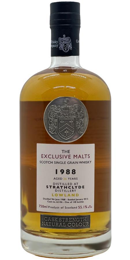 Strathclyde 1988 CWC  Exclusive Malts