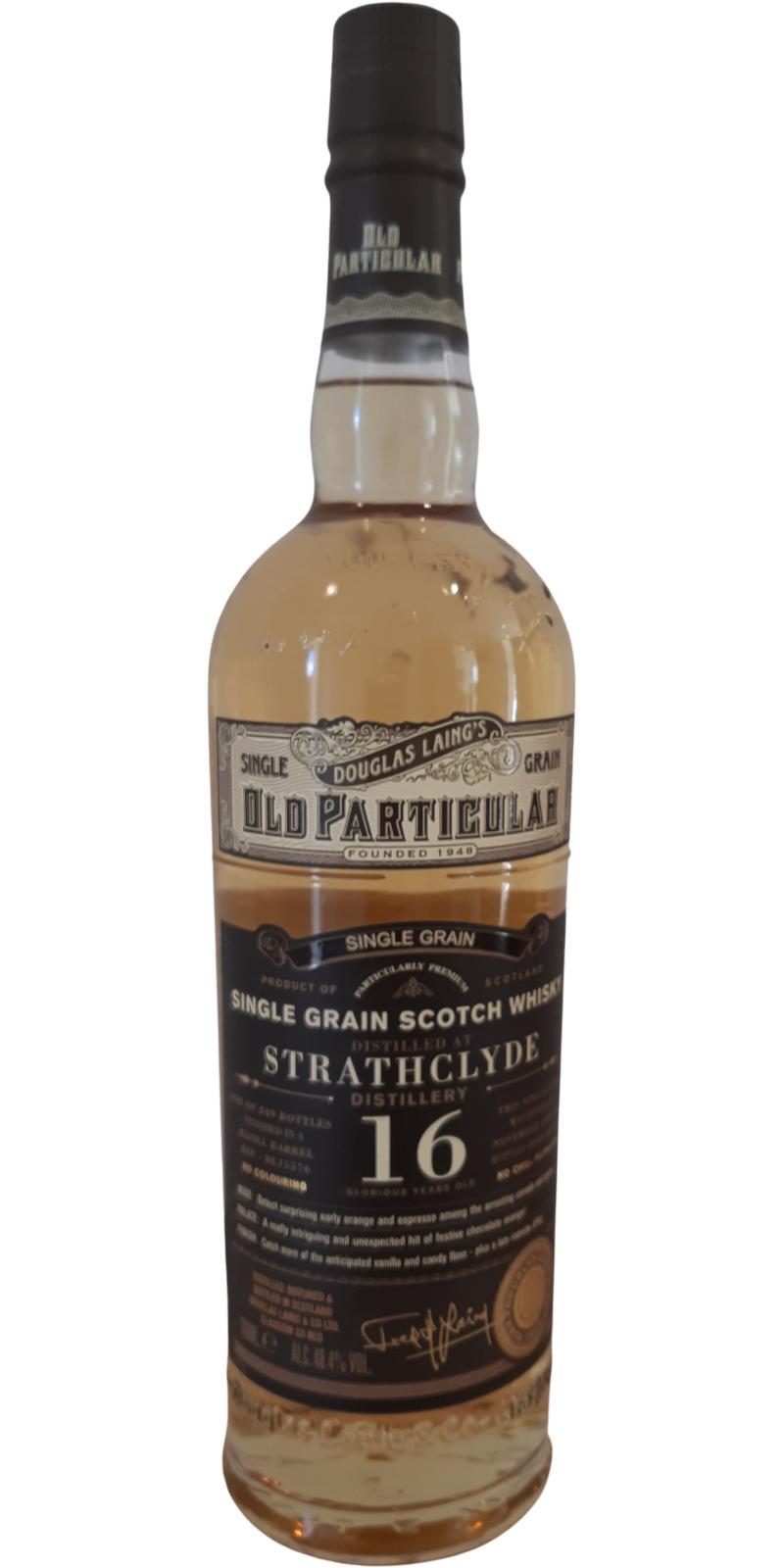 Strathclyde 2005 DL  Old Particular