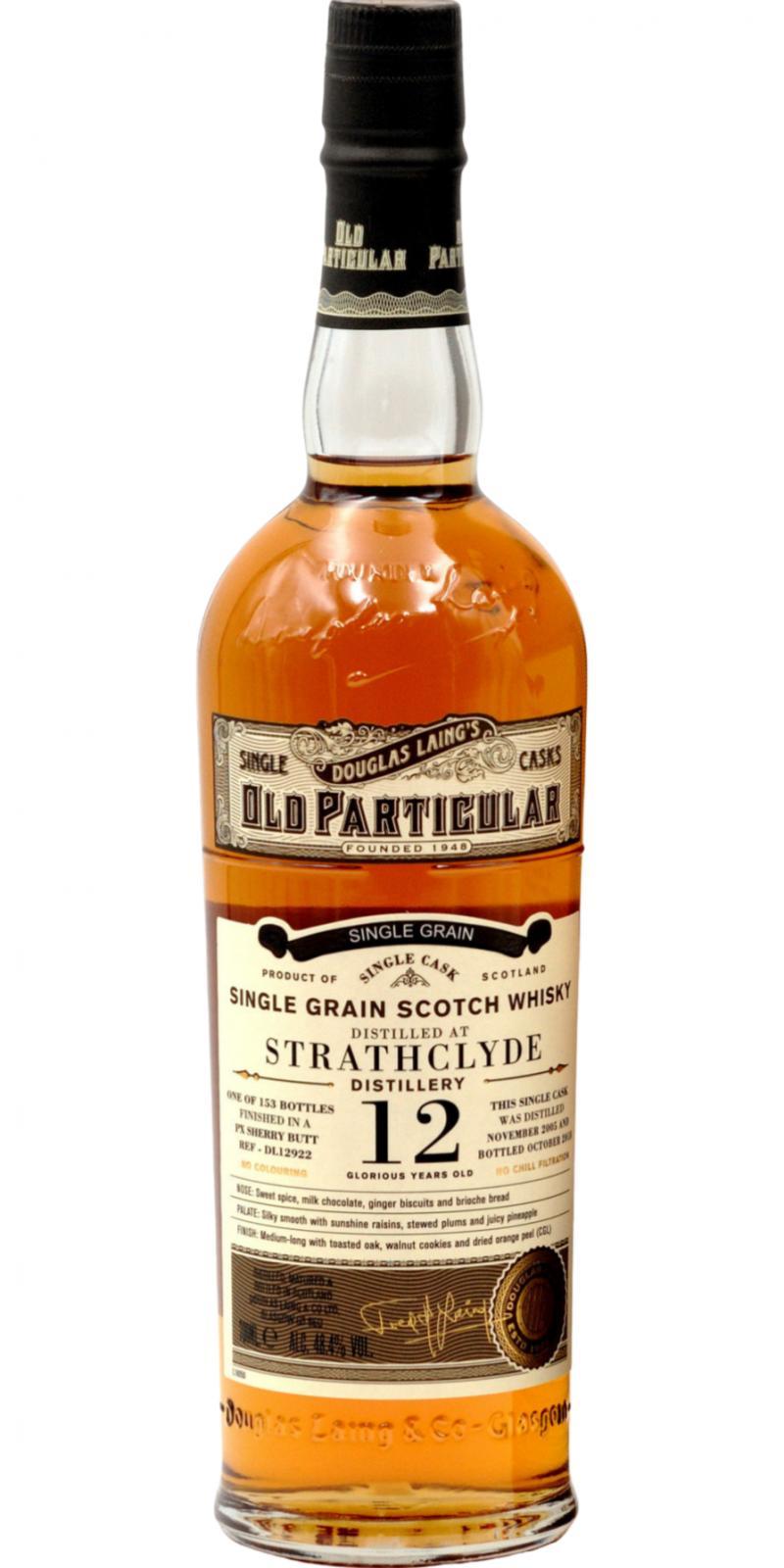 Strathclyde 2005 DL  Old Particular