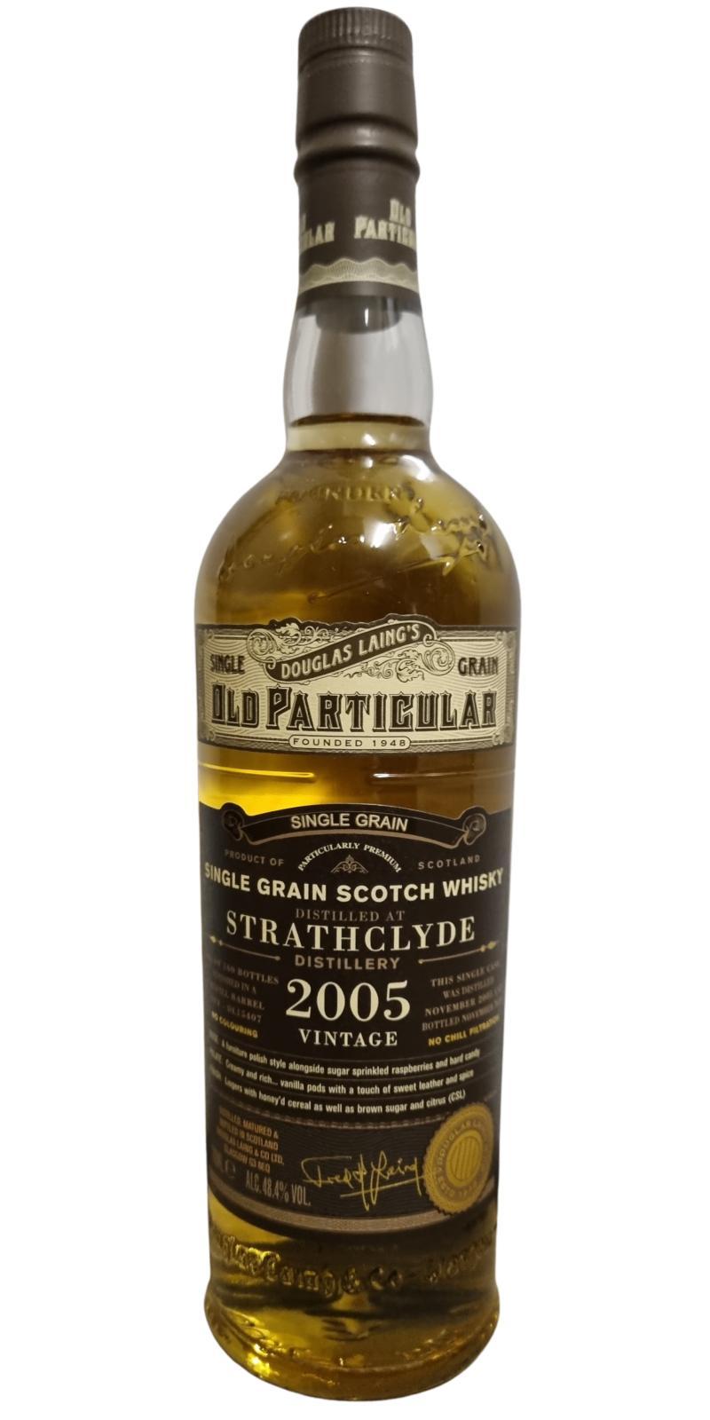 Strathclyde 2005 DL  Old Particular