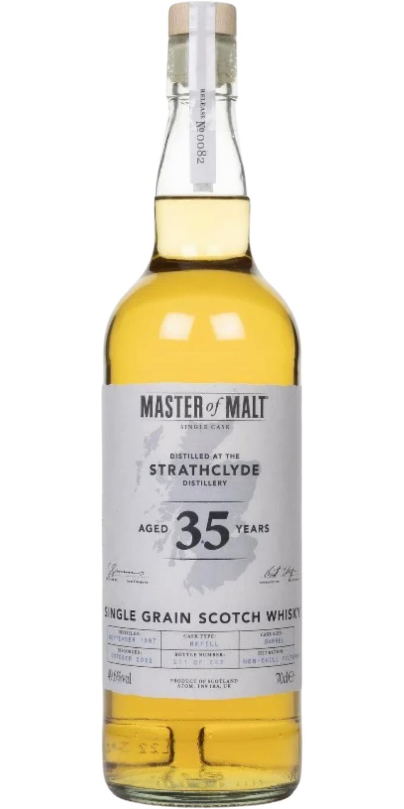 Strathclyde 1987 MoM  Single Cask