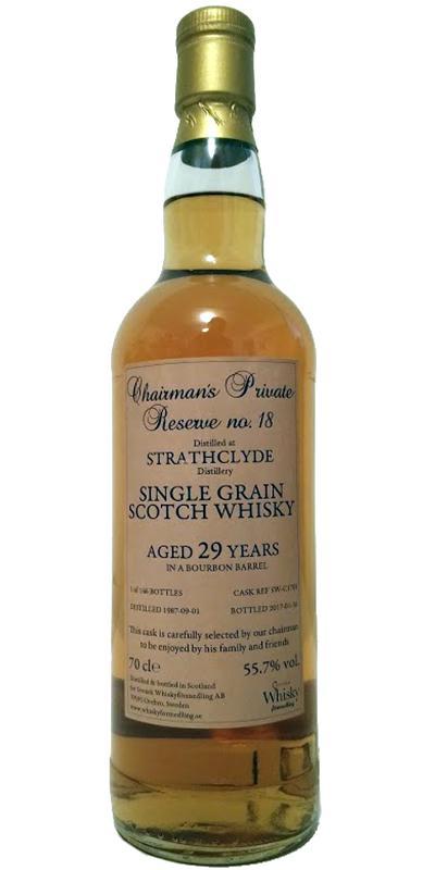 Strathclyde 1987 SWf  Chairman's Private Reserve no. 18