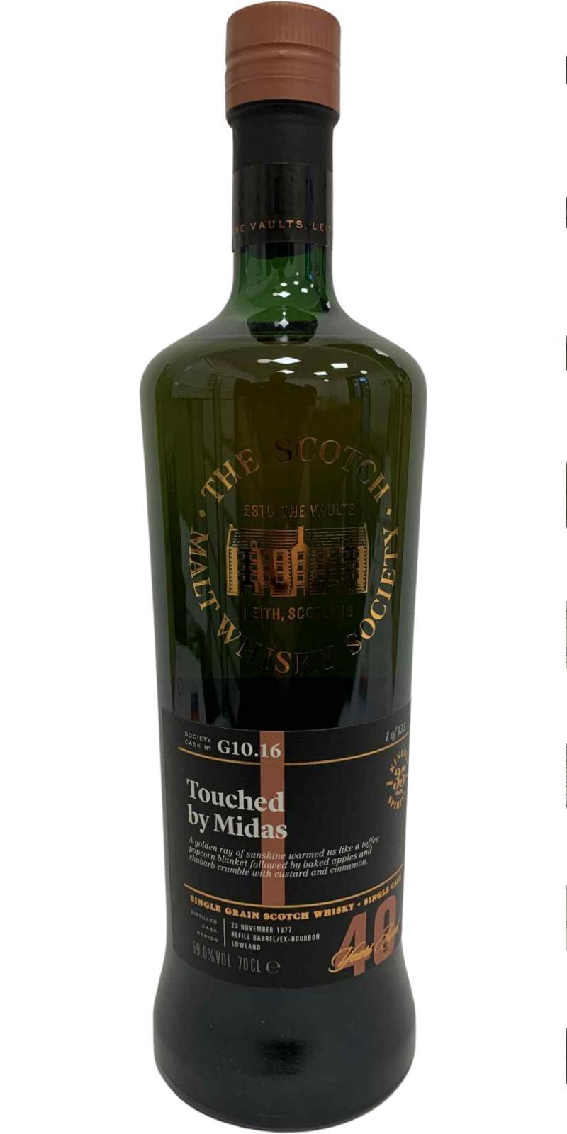 Strathclyde 1977 SMWS G10.16  Touched by Midas
