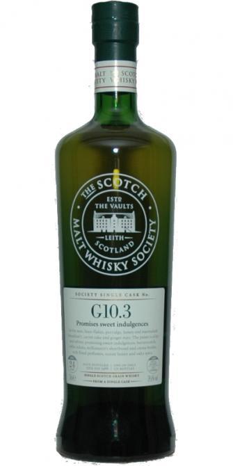 Strathclyde 1988 SMWS G10.3  Promises sweet indulgences
