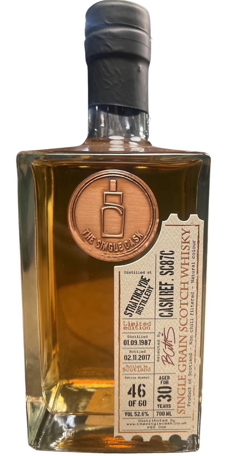 Strathclyde 1987 TSCL  The Single Cask